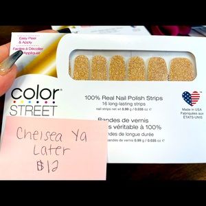 Color Street Nails- Chelsea Ya Later